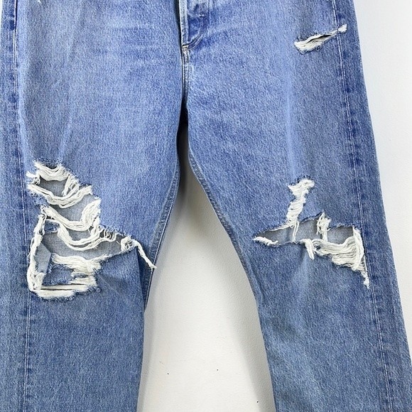 Agolde 90s Midrise Loose Fit Fall Out Size 32 - Picture 6 of 10